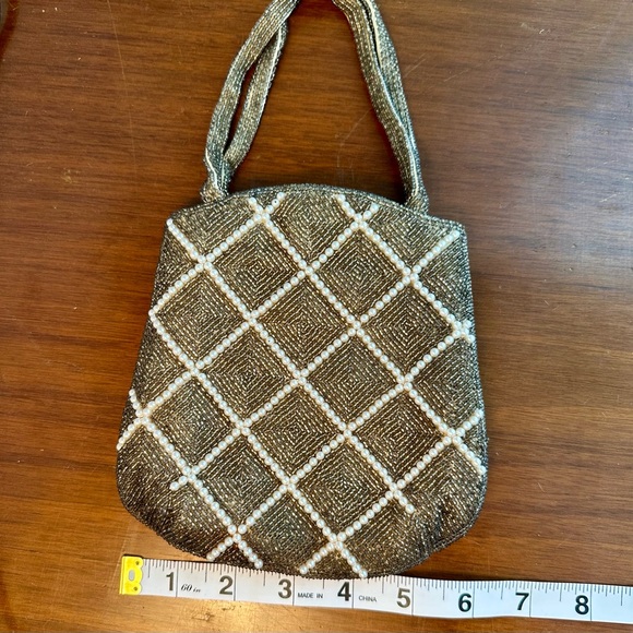 Hand beaded vintage bag - Picture 5 of 9
